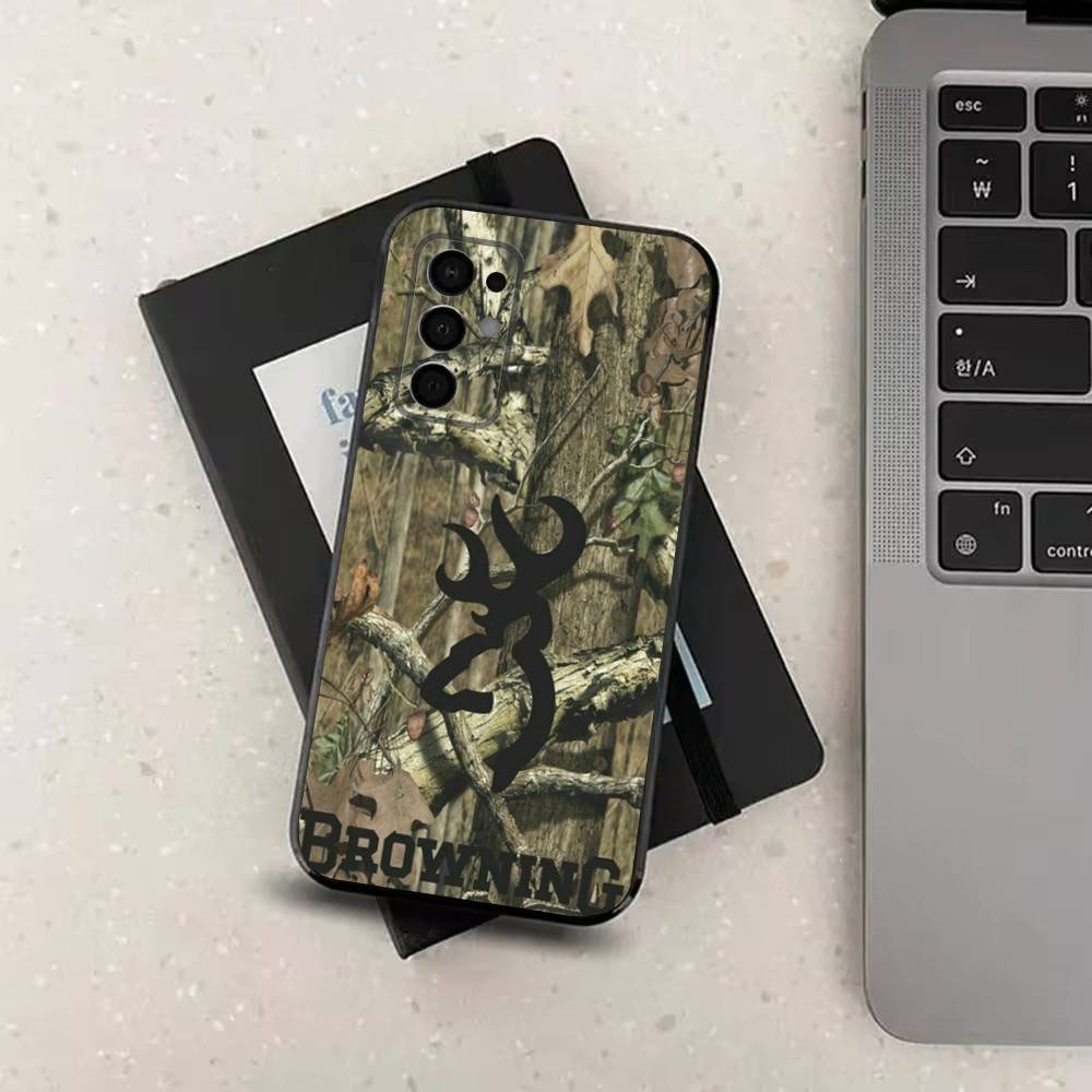 

Deer Hunting Camos For Samsung Galaxy A73,31,8,9,52,J7,22,Note,72,41,71,53,32,Soft Black Silicone Cover Case SamsungA73 5G