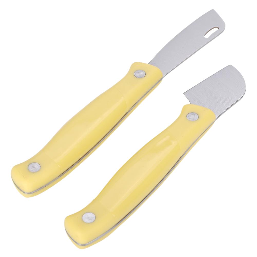

2Pcs High Carbon Steel Grafting Knife Set for Seedlings and Fruit Trees