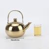 Stainless Steel Water Kettles Teapot With Infuser Filter Coffee Kettle Green Tea Jug Home Office Tea Coffee Tools Cookware