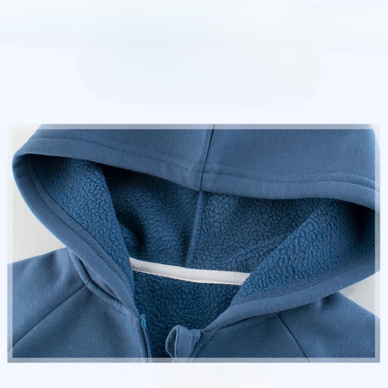 Korean Version of Children's Clothing Spring Children's Jacket Sweater Fleece Baby Boy Hooded Jacket