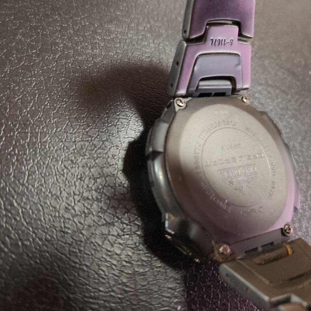 Used CASIO PROTREK Titanium Men's Watch
