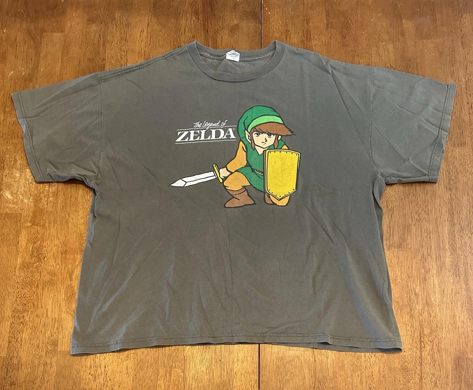 Vintage Y2K Legend of Zelda T-Shirt 2XL Graphic S