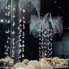 20Pc Artificial EVA White Lily Flower Head Wedding Ceiling Decoration Lilies Flowers Birthday Party Event Deco Hanging Ornaments