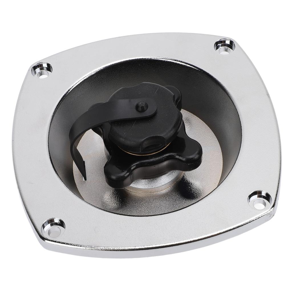 RV City Water Inlet with Check Valve Pressure Reducing Chrome City Water Fill Inlet Hookup Connector for Trailer Marine