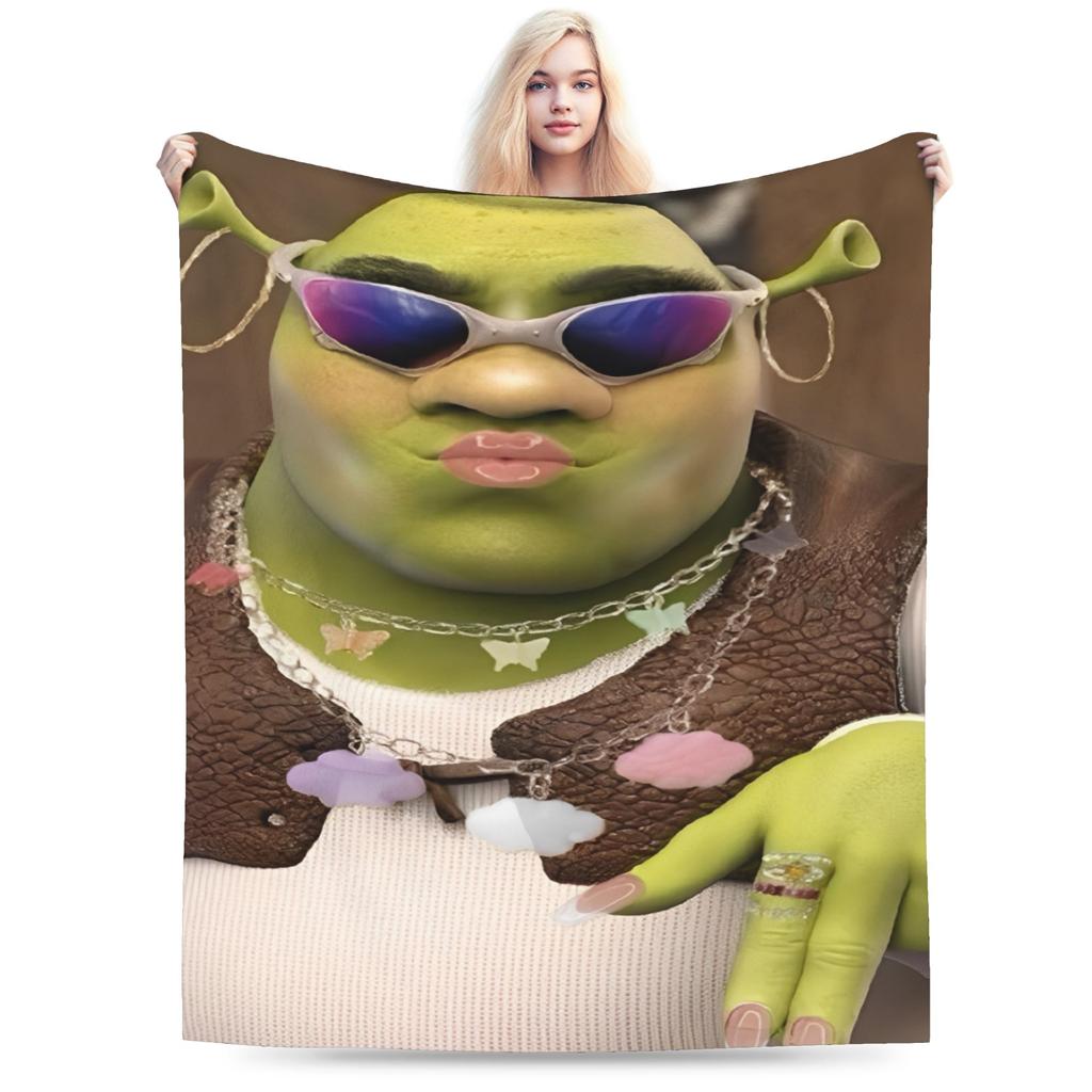 Film and Animation Patterns Flannel Printed Blanket Suitable for All Seasons Suitable for Living Room Office Sofa and Travel