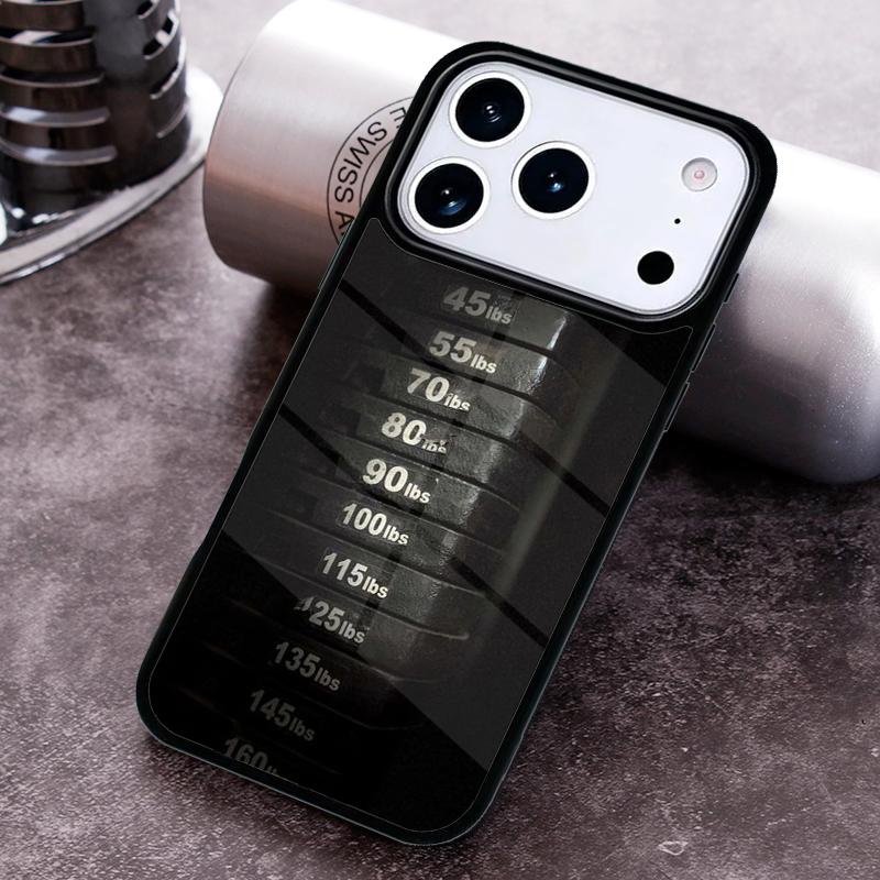 Gym Fitness Bodybuilding Phone Case for iPhone 17 16 15 Pro Max Air 14 13 12 11 Plus Shockproof Cover