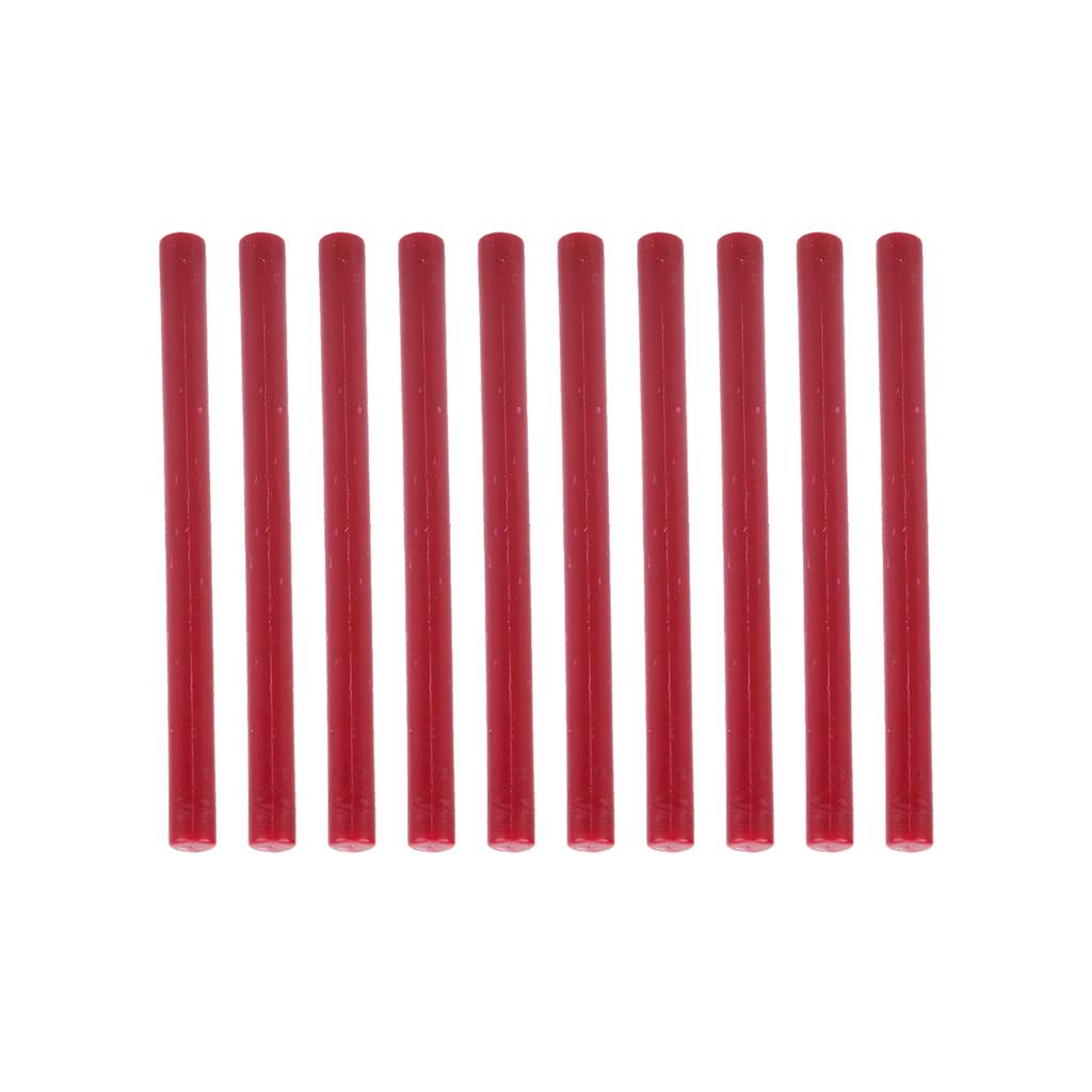 10Pcs Sealing Wax Stick Convenient Smokeless Flexible Hot Seal Sticks for Envelopes Cards Manuscripts