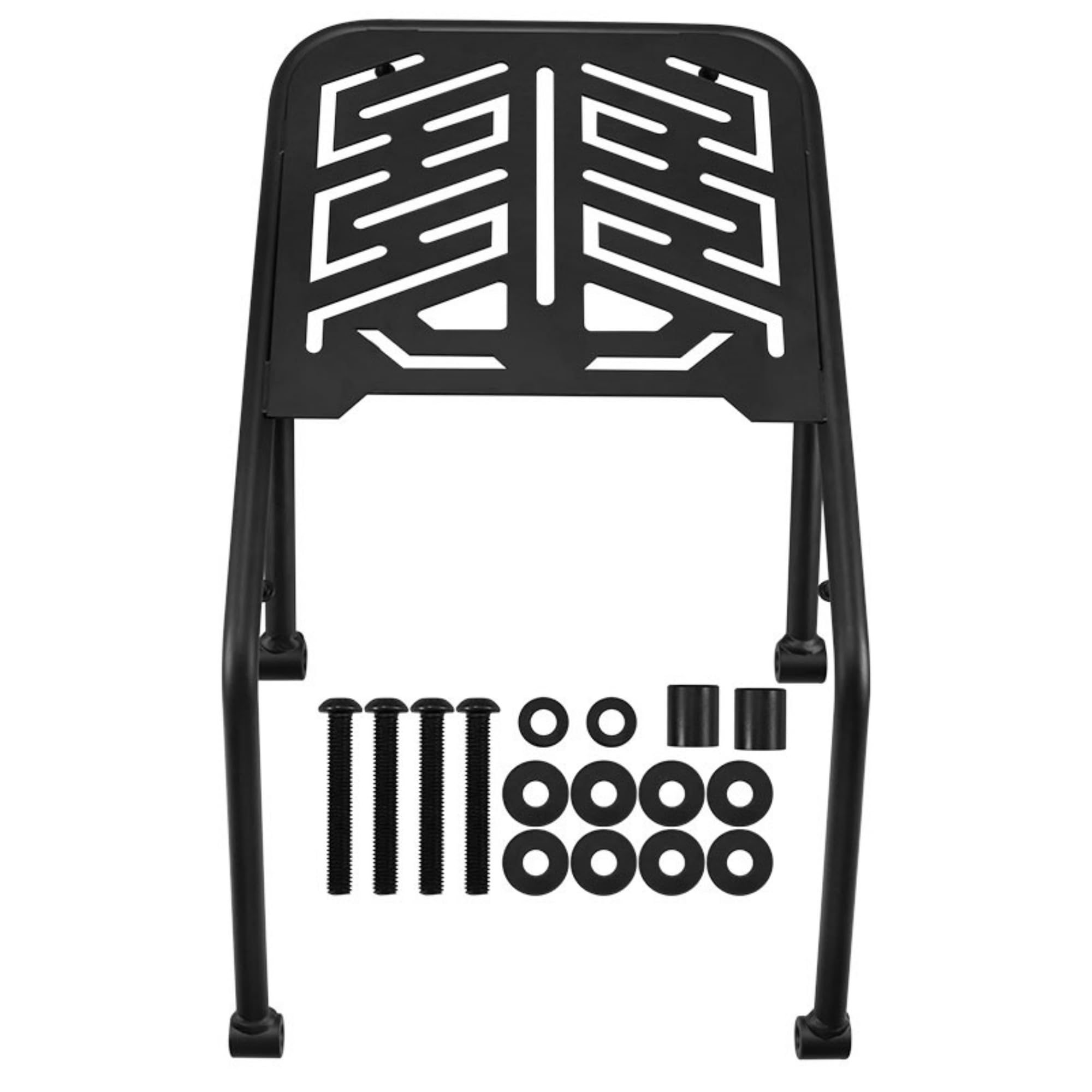 

Совместимый с Yoothi задний багажник для мотоцикла для модели Rebel 2020 Rebel 250 багажник с поручнем 250/500 (2017-2023) - Плоский вверх чёрный