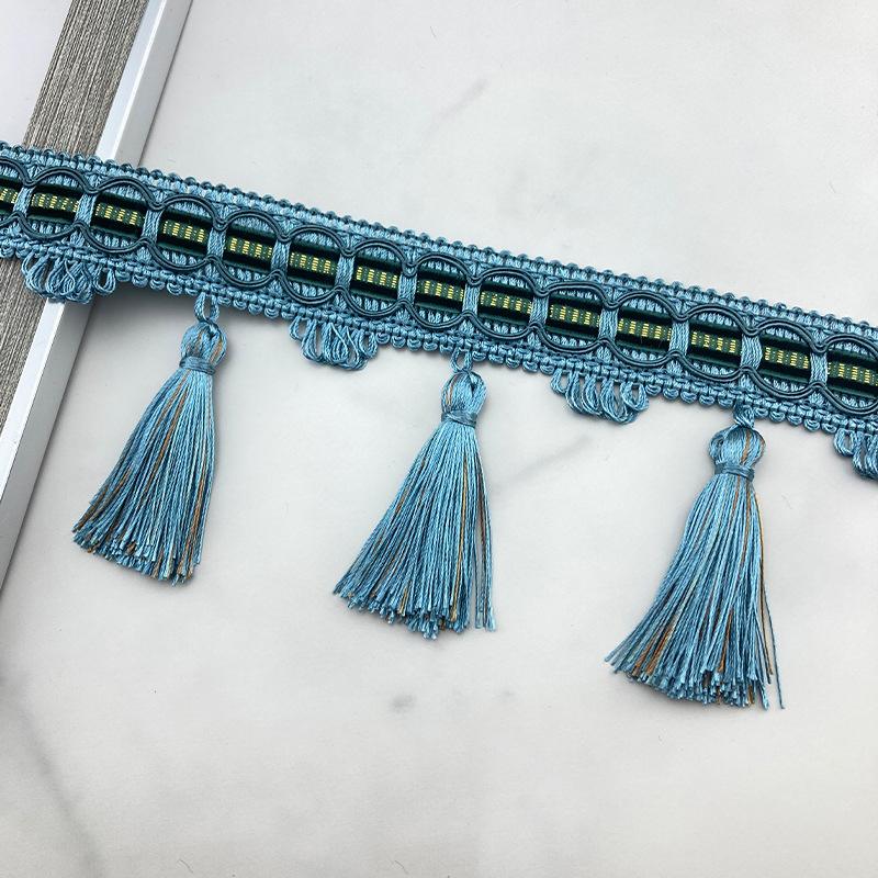 3/6M Europejski styl frędzle koronkowe wykończenia krawędzi DIY tkanina do szycia koronka wykończenie frędzle ubrania zasłony stół tapicerka wystrój akcesoria