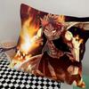 Anime F-Fairy Tail Pillow Case Square Pillow Bedroom Sofa Leisure Comfort Cushion Car Living Room Home Decoration