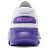 Skechers Go Run 7.0 Soft Comfortable Durable Low Top Running Shoes Women Running Shoes White Purple 129337-WPRP