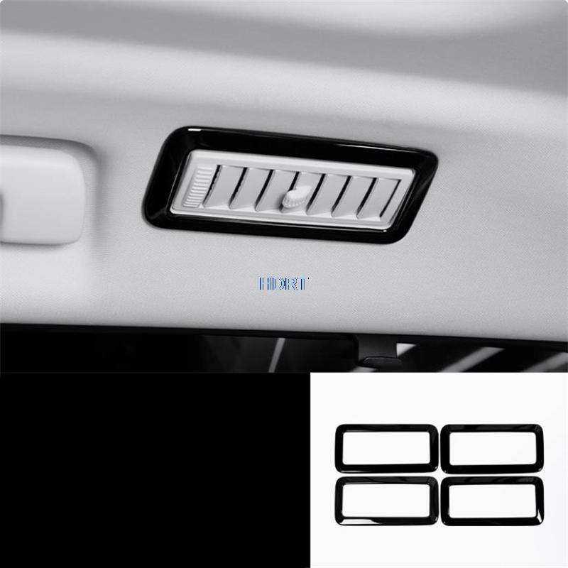 Car Styling Black Interior Sticker Gear Shift Window Control Panel Air Vent Outlet Cover For Buick GL8 Avenir Luxury PHEV 2024 +