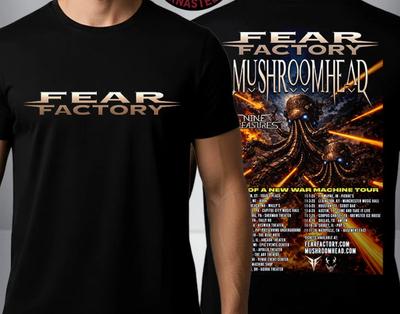 Fear Factory Soul Of A New War Machine Tour 2026 Schedule Tour Unisex T  Shirt