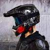 Hot Sale Motorcycle Helmet Racing Off-Road Helmet Men Moto Bike Downhill Am Dh Cross Para Moto Children Motocross Helmet Dot