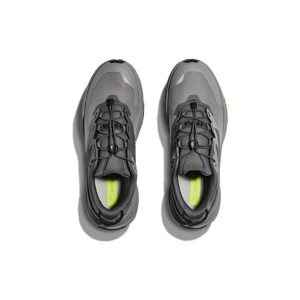 HOKA Transport Castlerock Noir Baskets Homme Gris 1123153-CKBC