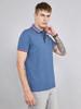 MONTE CARLO Men Smart Fit Blue Tshirt