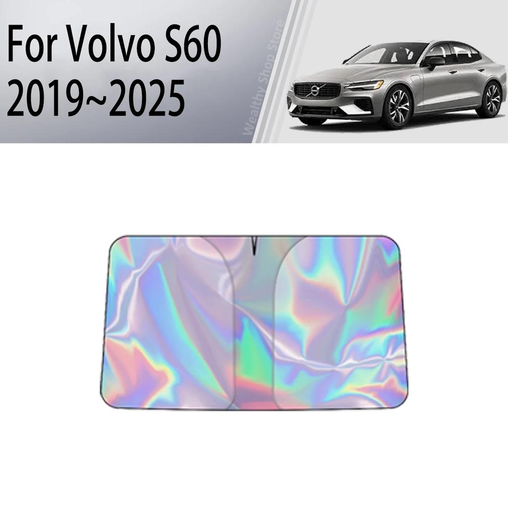 For Volvo XC40 XC60 XC90 EX30 S60 S80 S90 C30 Car Sun Visor Auto Front Windshield Sunshade Heat Ulation Summer Accessories