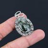 Daughters Day Deal Seraphinite Gemstone 925 Sterling Silver Sister Boho Pendant