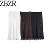 Za New Fall Women's Clothing 2025 Fashion Wind Export Fashion Lace Silk Satin Texture Midi Dress 4391538