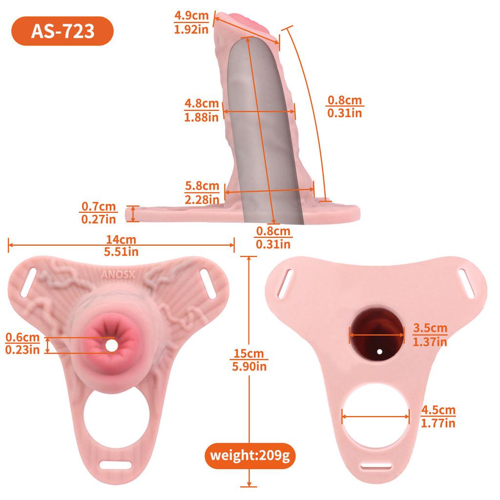 Silicone CB Lock Chastity Lock Male Penis Cage Chastity Sex Toys Cock Ring Urethral Chastity BDSM