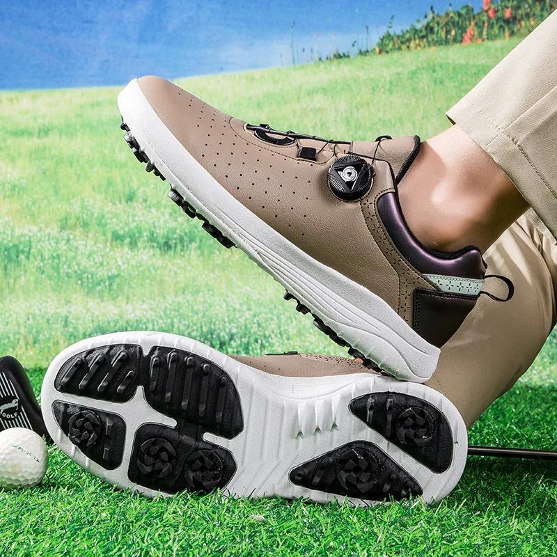 

Мужская обувь для гольфа. Роскошная одежда для гольфа для мужчин. Размер 36-46. Кроссовки для спортзала. Мужская обувь для ходьбы.