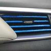Tiras Decorativas Universales Cromadas Electrochapadas para Salida de Aire de Coche