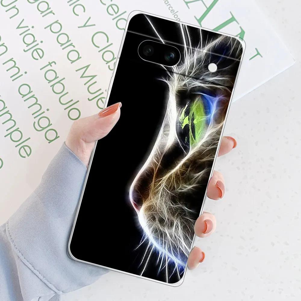 For Google Pixel 7A 6A Case For Google Pixel 8 Pro Clear Soft Silicone TPU Phone Case For Google Pixel 7 Pro /Pixel 6 Pro Coque