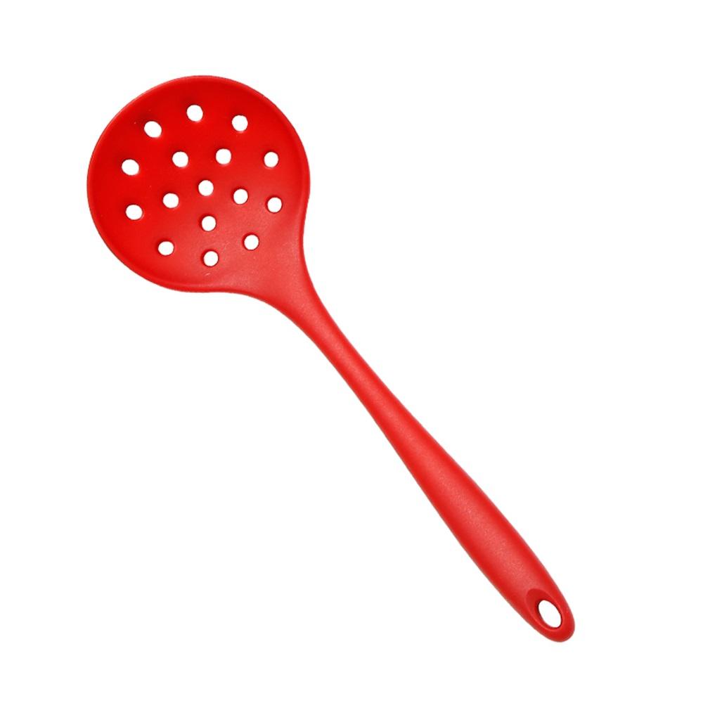1 Set Of Silicone Cooking Utensils, Spatula, Non Stick Pot, Kitchen Utensils, Leaking Spoon, Kitchen Accessories