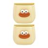 1/2Pcs Cartoon Sausage Mouth Pen Holder Magnetic Refrigerator Storage Box Stationery Container Home Office Desktop Fridge Decoration Ornament