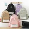 Four-piece Suit Schoolbag for Girls Elementary School Students Backpack Junior High School Students Fresh College Style Backpack