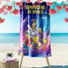 The Simpsons Print Beach Towel, Large Soft Quick Dry Towel for Beach Camping Swimming
