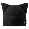 Cartoon sweet cute cat ears knitted hat women's autumn and winter warm ear protection love pullover hat