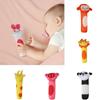 Cute Animal Bell Rattle Plush Toy For Soothing And Visual Development Of Newborns