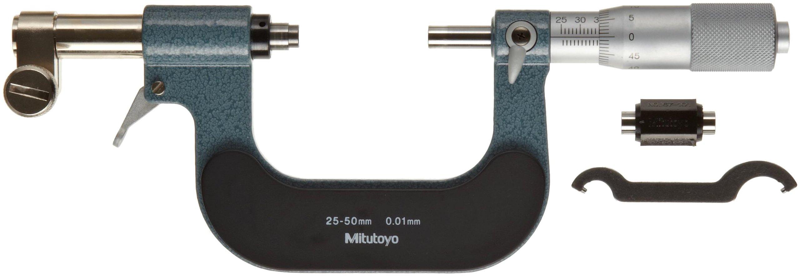 

Mitutoyo Dial Gauge Mounted Outside Micrometer OMD-50R