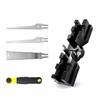 5 Pieces Multi-Angle Miter Connector Adjustable for Trim Work, DIY Hobbyists