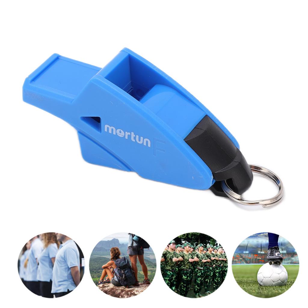 Sports Whistle Portable and Pratical Outdoor Whistle with 2 Finger Clips for Outdoors Sports