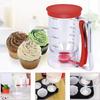 Pancake Mix Dispenser Handheld Cupcakes Batter Cup 900ml Batter Pourer Dispenser Leak-Proof Pancake Maker Separator With