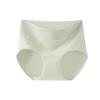 Women's Pure Cotton Seamless Briefs - Antibacterial, Extended Crotch, Mid-High Waist, Class A Comfortable Underwear