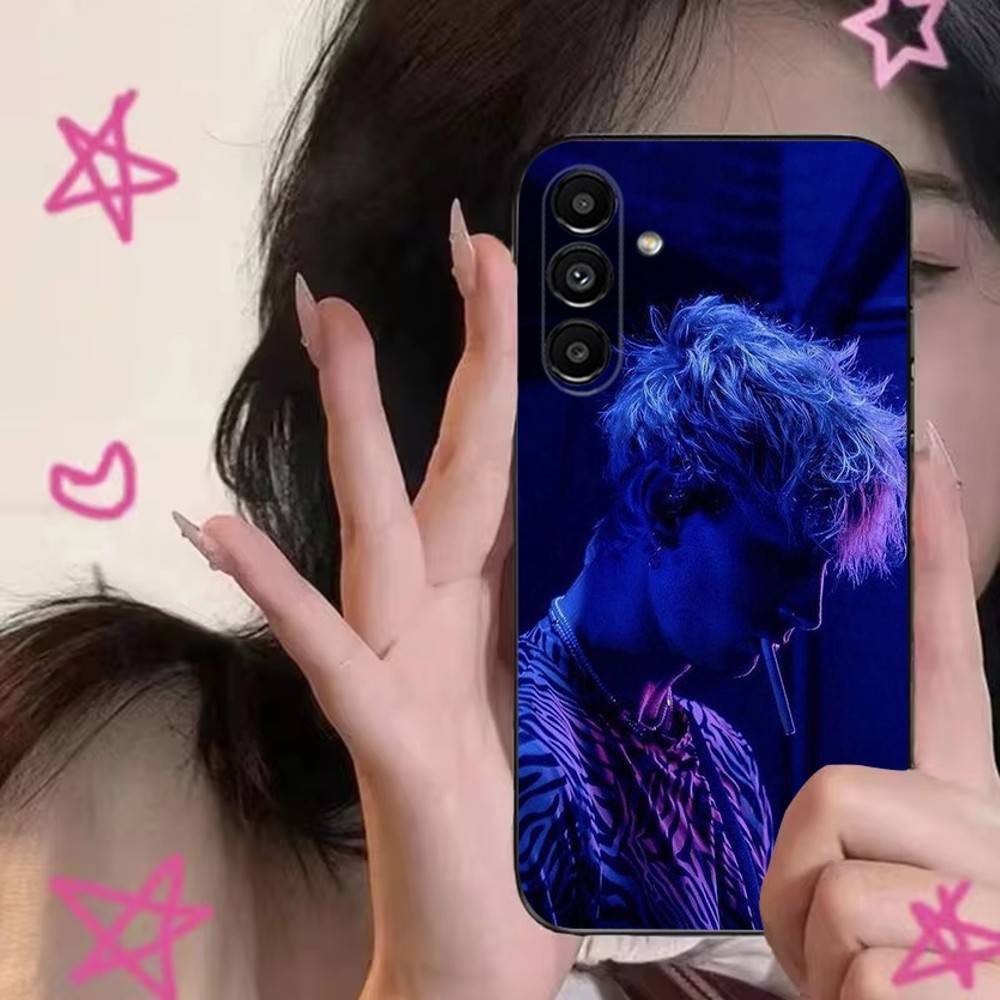 

M-MGK Machine Gun Kelly Phone Case For Samsung S24,S21,S22,S23,S30,Ultra,S20,Plus,Fe,Lite,Note,10,9,5G Black Soft Cover Samsung S235G
