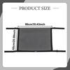 Car Ceiling Cargo Net Pocket with Double Zipper Roof Storage Organizer Mesh Bag Easy Installation for Sedan Interior