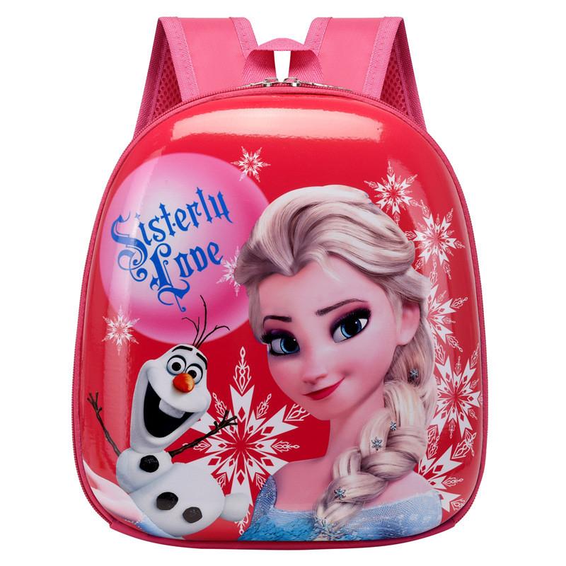 Cartoon Car Cute Printed Backpack Children Backpack Suitable For Outing School