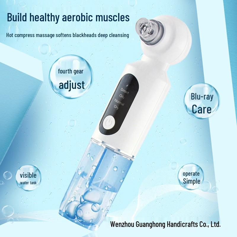 Super Micro-Bubble Beauty Instrument: Facial Cleanser & Oxygen Infusion Blackhead Remover Essence Liquid