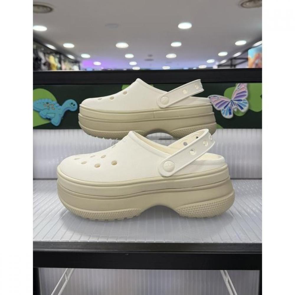 

Crocs Classic Stacked Clog 211355 0wv Chalk chalk/220