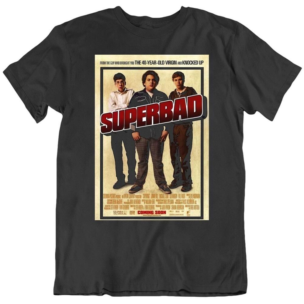 

SuperBad Movie Poster Fan T Shirt M