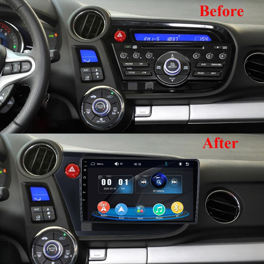 Icreative Car Radio Multimedia MP5 Player Head Unit Stereo BT For Honda Insight 2009-2014