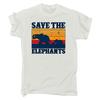 Save The Elephants Animal - Mens Funny T-Shirt Tshirts Tees Tee T Shirt Shirts