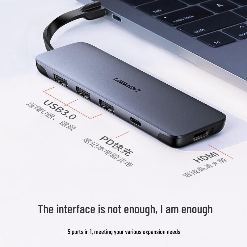 Ugreen Type-C HDMI VGA USB 3.0 Multiport Adapter