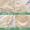 [Comfortable Lace] Women's Wide Shoulder Straps Breathable Large Chest Slimming Bra Lace Collar Underwear