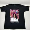 Vintage Björk Musiktour Baumwolle Schwarz Vollgröße Unisex Klassisches T-Shirt CM089