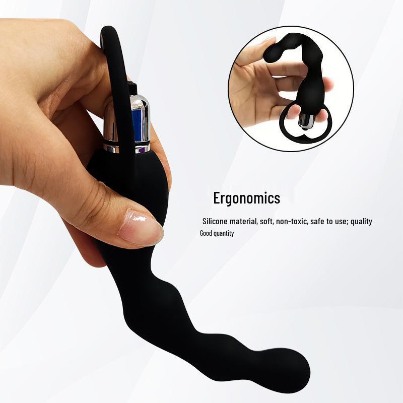 Silicone Vibrating Anal Beads - Adult Backdoor Toy